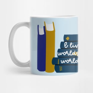 World of Books 2 Mug